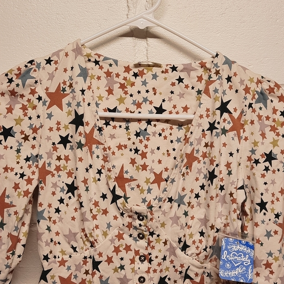 FREE PEOPLE Girls Like Us Bodysuit Stars - Picture 5 of 15